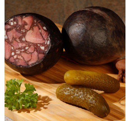 Hausmacher Zungenrotwurst Blase