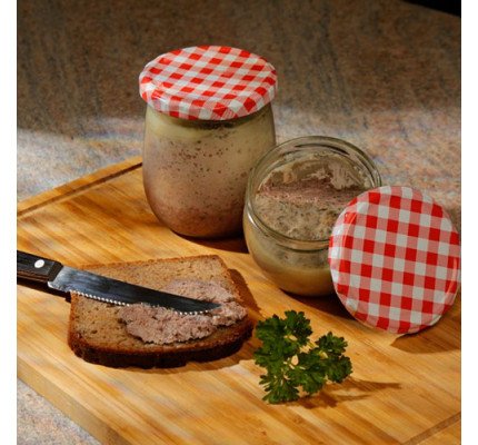 Leberwurst mit Zwiebel